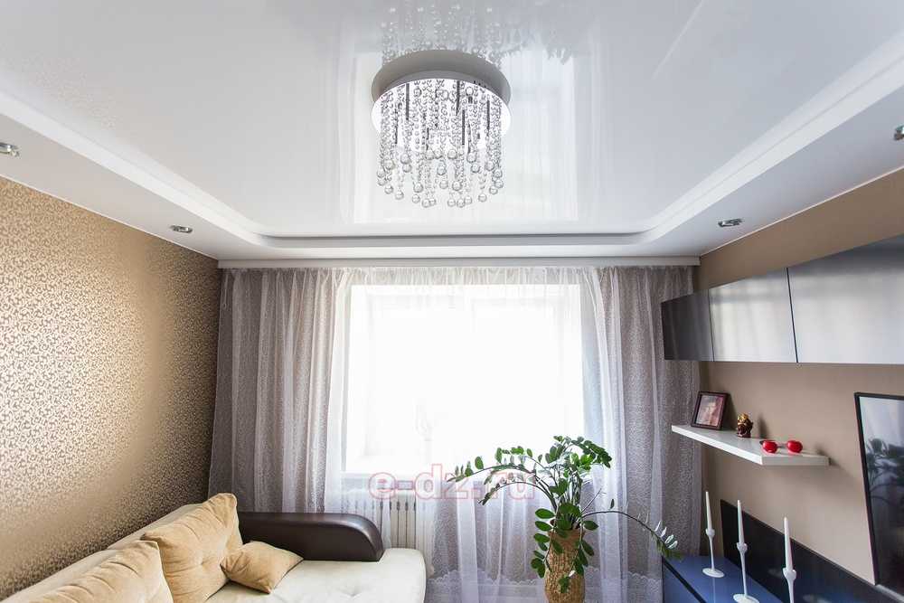 Потолки из гипсокартона для гостиной (49 фото): дизайн зала с двухуровневыми потолочными покрытиями с подсветкой, 2-х уровневые модели - 2020