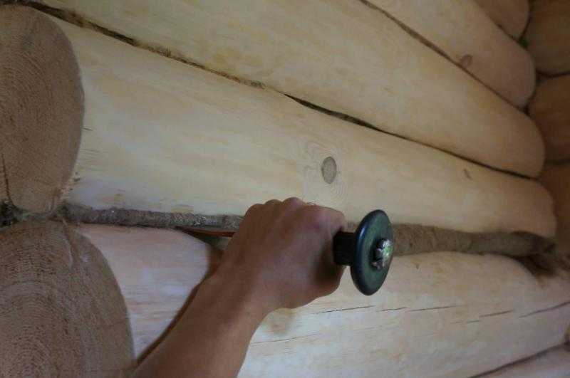 Утепление деревянного дома: герметик теплый шов