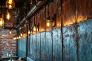 Брутальный декор: почему московские дизайнеры охотятся за старым металлом для отделки ресторанов