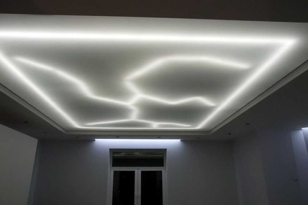 Подсветка потолка: как рассчитать параметры освещения, подобрать цвет и оттенок ленты и собрать всю конструкцию