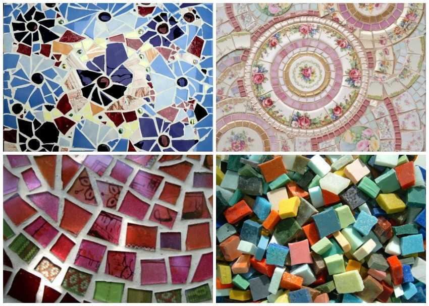 Керамическая мозаика (37 фото): кафельная мозаичная плитка в интерьере, кафель-мозаика и мелкая керамика на мягкой основе