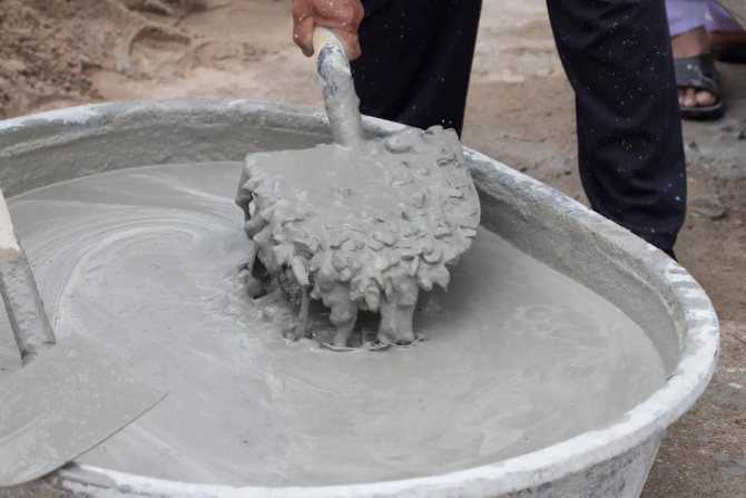 Как в домашних условиях разводить цемент?
