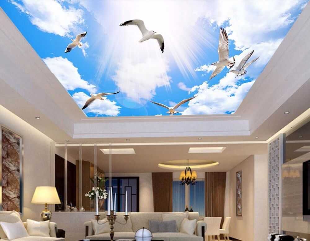 Красота в доме. как сделать облака на потолке своими руками?
