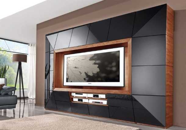 Мебель в гостиную под телевизор (47 фото): какие виды мебели в зал подойдут в зону под тв? рейтинг лучших производителей