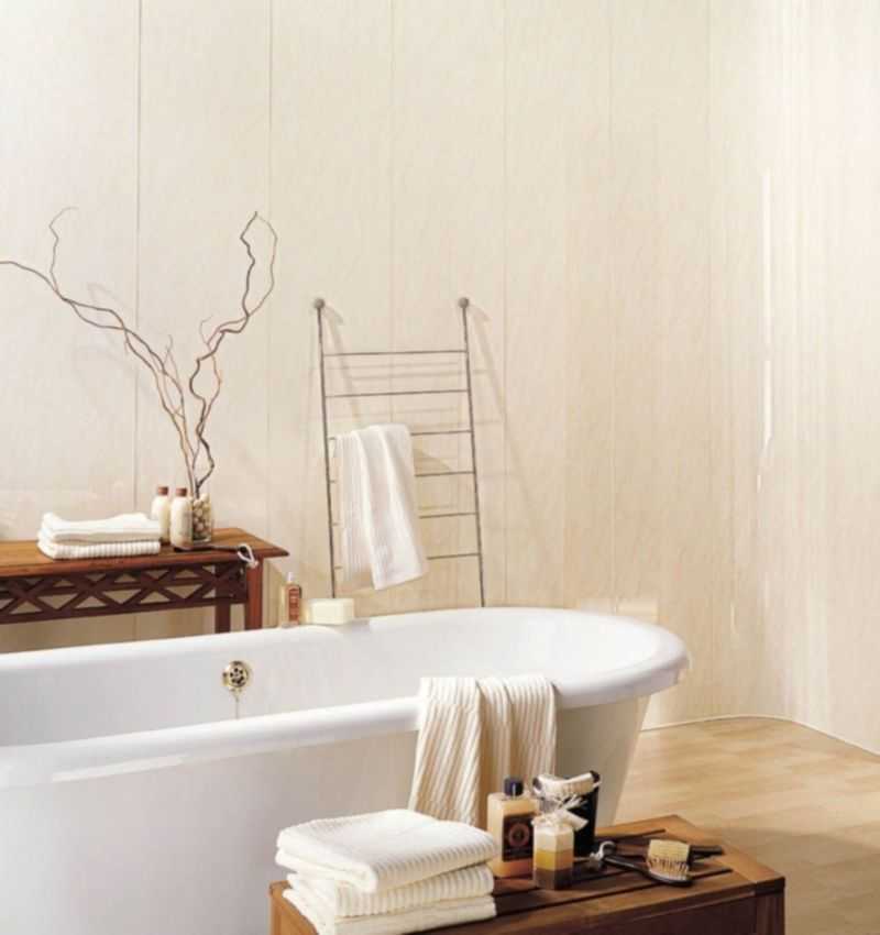 Отделка ванной комнаты пластиковыми панелями: +50 фото дизайна