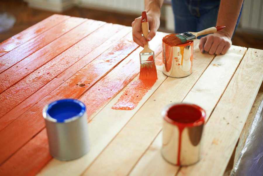 Износостойкая краска для деревянного пола для работ | в мире краски