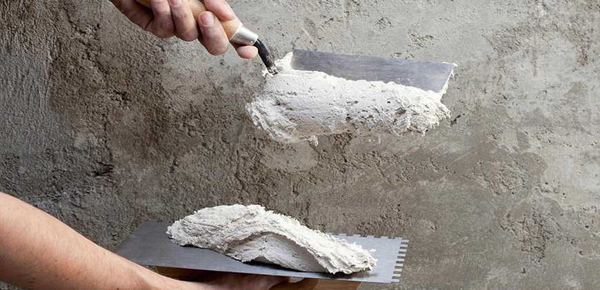 Приготовить раствор для штукатурки стен: пропорции (цемент и песок)