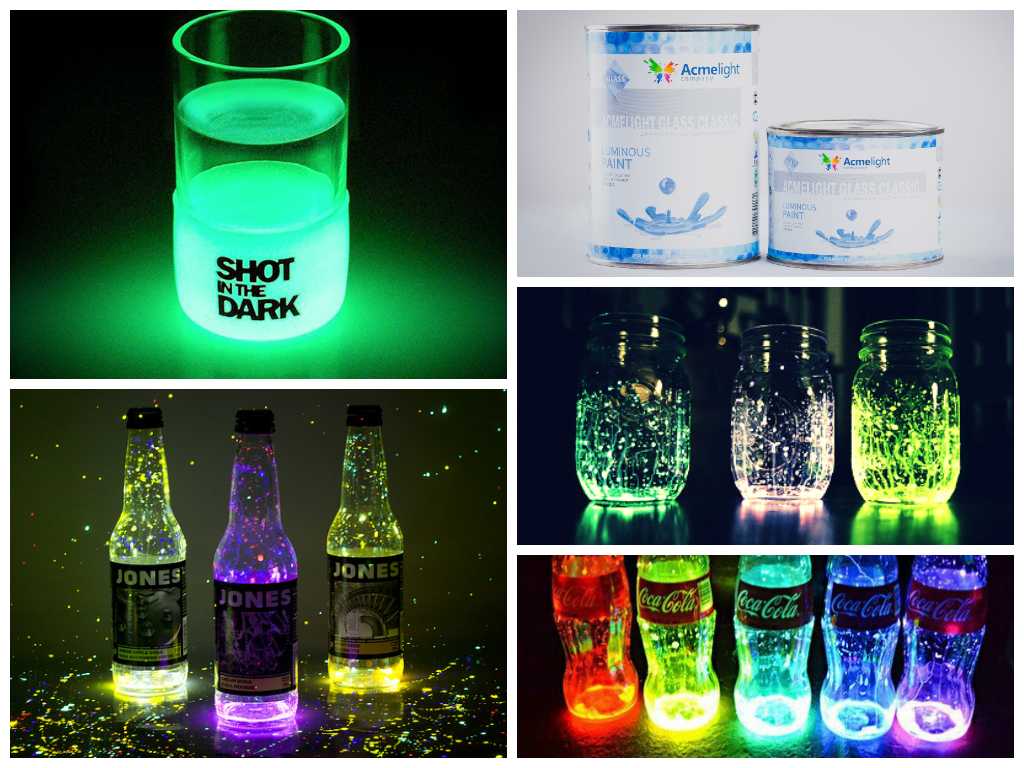 Особенности применения светящихся флуоресцентных красок