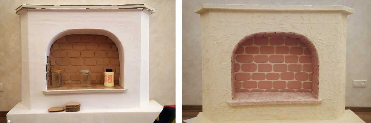 Камины своими руками из картона, коробок или гипсокартона: пошаговая инструкция. как сделать декоративный камин