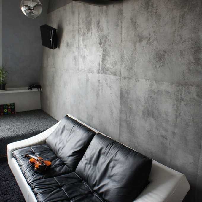 Штукатурка под бетон: декоративная бетонная смесь, варианты под камень в стиле «лофт», настенное покрытие с имитацией и эффектом бетона, фактурная штукатурка в интерьере