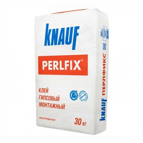 Клей knauf perlfix: технические характеристики и расход на 1 м2, гипсовый монтажный состав в фасовке 30 кг