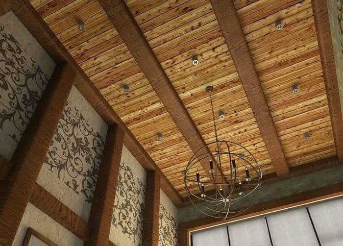 Потолок из фанеры отделка подшивка своими руками в деревянном доме, чем покрасить на даче, монтаж и крепление материалов