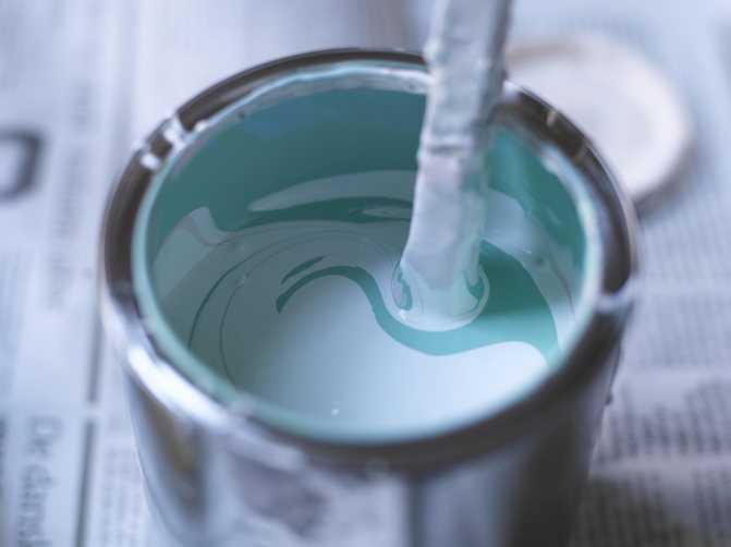 Как и чем разводить краску: водно-дисперсионная, нитрокраска и полиуретановая