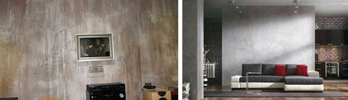 Бетон в интерьере лофт: бетонные стены, отделка венецианской штукатуркой и декоративной шпаклевкой под бетон