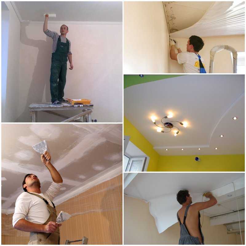 Как сделать потолок в частном доме своими руками - подробная информация!