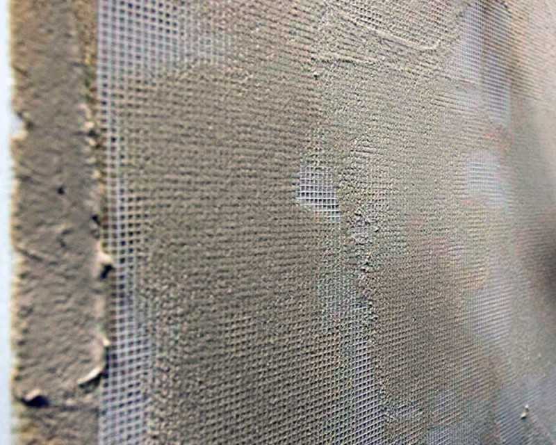 Армирующая сетка для штукатурки потолка из гипсокартона