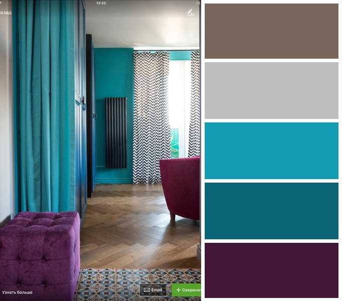 Бирюзовый цвет: фото в интерьере, одежде, как получить темно, светло бирюзовый оттенок | радуга
