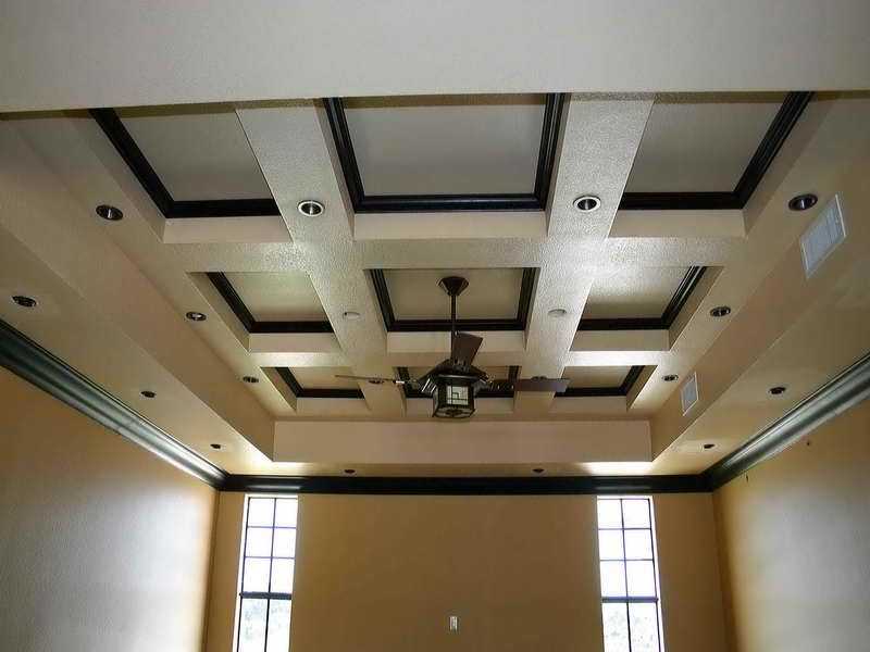Потолки для гостиной из гипсокартона: фото оригинальных идей