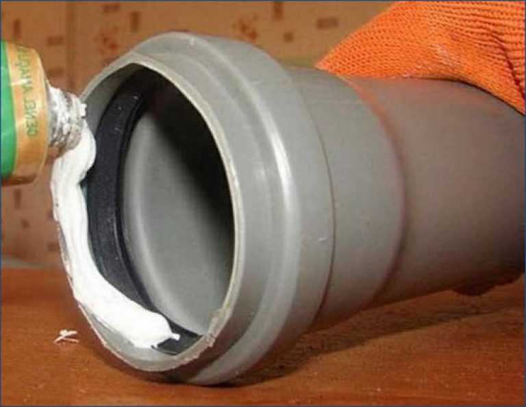 Герметик для канализационных труб: чугунных, пвх и пластиковых