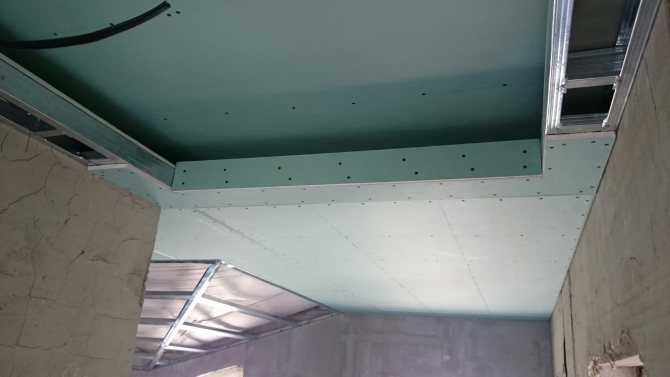Парящий потолок из гипсокартона с подсветкой: правила монтажа