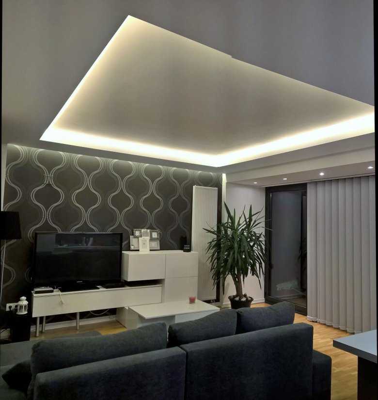 Светодиодная лента для подсветки потолков: делаем подсветку под потолком светодиодной лентой своими руками