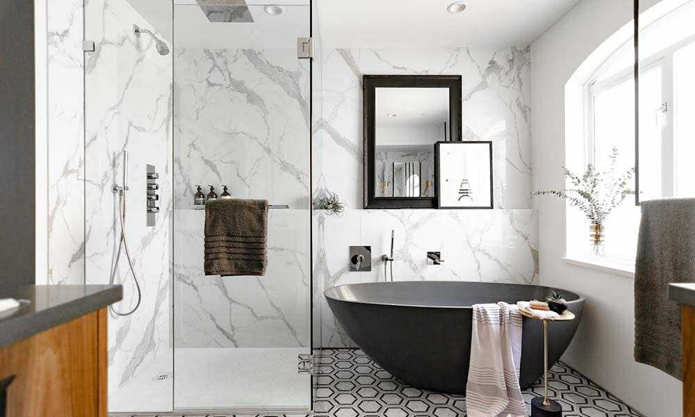 Матовая кафельная и керамогранитная плитка настенная и напольная в интерьере ванной: рассматриваем обстоятельно