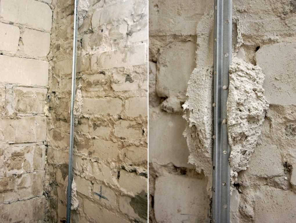 Штукатурка стен по маякам (54 фото): как штукатурить своими руками, нужно ли убирать маяки с потолка после выполнения работ